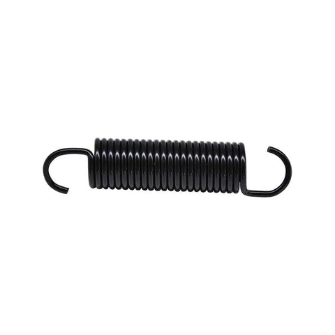 Built Legit Three Inch Hook To Hook Recliner Replacement Springs Six Pack black tension coil spring close-up view.