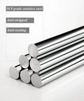 10.9 grade steel rods highlighting materials used for Infiniti Nissan Wheel Lug Nuts Set 5 Pack M12x125 BeefedUp Heavy Duty