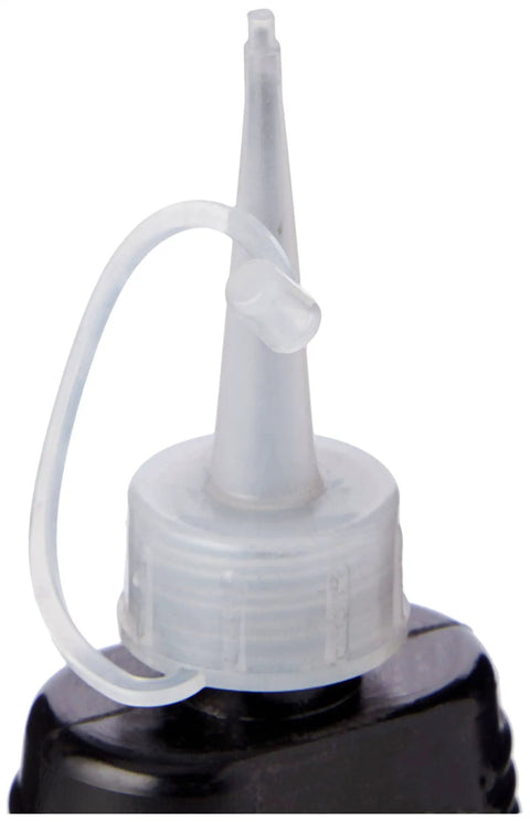 Close-up of Graphite Powder For Dry Lubrication Of Locks And Padlocks, Greaseless Odorless Formula With Fine Dispensing Spout