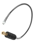 High-Pressure Air Compressor Maintenance Kit with oil-water filter hose for 30MPa 3500psi systems, brass connector detail