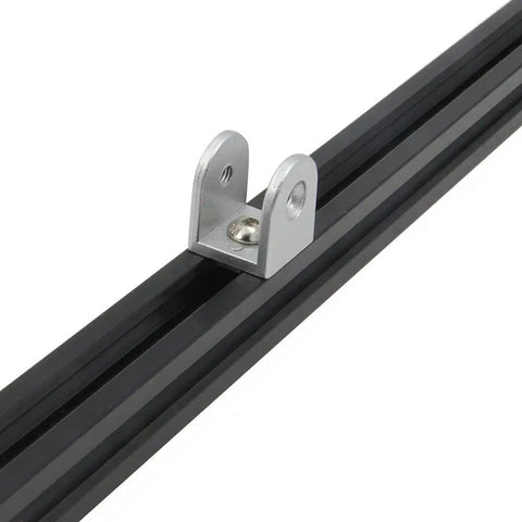 2 Pack Universal Pivot Angle Joint For 6mm Slot Aluminum Extrusion Profile 2020 Series Connect Two Aluminum Framing Profiles At Angles Zinc Alloy Durable Construction Easy Install Heavy Duty, mounted on 2020 extrusion