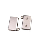 Beefy Zinc Alloy Glass Hinge Connector for Shower Door to Glass Corner Clamp Fixed Panel Mount Fit 5 to 8mm Glass