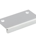 Additions Collection Three Inch Flat Black Tab Pull For Cabinets And Furniture, Center To Center Two And A Quarter Inches, Steel Construction