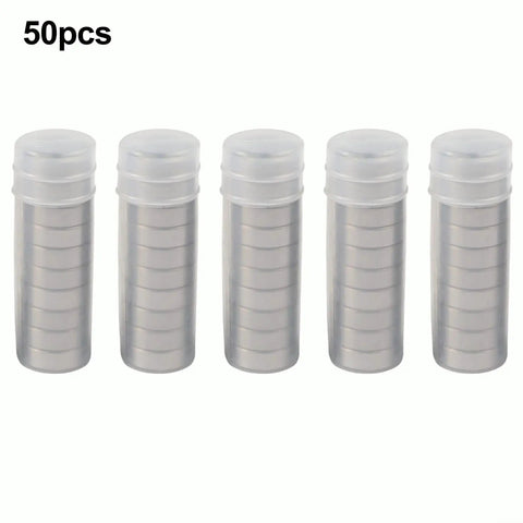 608ZZ Ball Bearings 8x22x7mm High Carbon Steel Low Noise For Skateboard Inline Skates Scooter Rollerblades 50 Pack in tubes