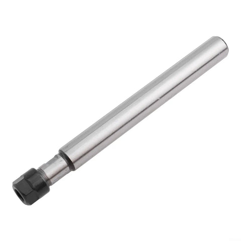 Top Tier ER Collet Chuck Extension Rod With Straight Shank For CNC Milling Made From Hardened Alloy Steel 40CrMnTi, 8-25mm size.