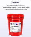 High Temperature Synthetic Lithium Based Grease for Bakery Equipment and Conveyor Chains, Yellow Lubricant