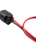 Straight Fire Coolant Temperature Sensor Connector Pin Plug Wiring Harness Pigtail For Chevy GMC Buick, close-up view of connector.
