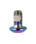 12Pcs M5x10mm Disc Brake Rotor Bolts For MTB Torx T25 Screws Rainbow Finish High Strength Alloy Steel Lightweight No Fuss Install Set Of 12