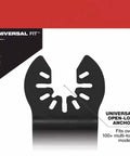 20 Pc Titanium Enhanced Bi Metal Oscillating Multi Tool Blade Kit For 49 10 9920 Beefy Blades detail of universal fit anchor