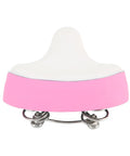 Kids Bike Seat For Girls On 12 To 20 Inch Bikes Wide And Comfy Pink Saddle With Waterproof Material Ergonomic Design