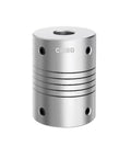 High Quality Aluminum Elastic Winding Shaft Coupler For Motors That Fits Like A Glove With 8mm To 18mm Clamping Range And Custom 11mmX12mm Size For Tight Performance.