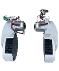 Left And Right Walking Wheel Replacement Set For Robotic Vacuum Mop Cleaners That Keeps It Quiet And Smooth On All Floors, Compatible With XiaoMi Mijia STYTJ03ZHM Spare Part