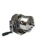 Upgrade Your Workshop With This Heavy Duty Dc Worm Gear Motor Universal Dividing Head with 3 Jaw Chuck and tailstock.