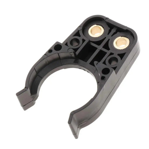 4 Holder Clamp Claw BT30 Dope Engraving Machine Tool Changer, black plastic material, front view