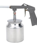 Pro Grade Pneumatic Air Paint Sprayer For Tough Truck Bed Liners And Rubberized Anti Rust Coatings With Hardcore Die Cast Aluminum Grip.
