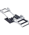 Beefed Up Dual Servo Winch Mount For One Tenth RC Rigs And Capra Crawlers, Heavy Duty Metal Servo Mounts, dual mount positions