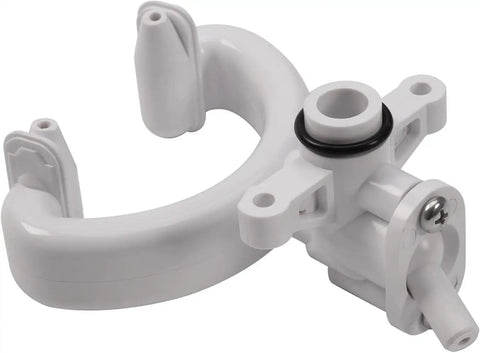 Pool Cleaner Body Frame Rebuild Kit for Polaris 280 part, white plastic component with circular design