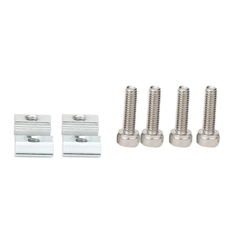 Screws and aluminum components for Mini Flat Clamp 50Mm 2In Aluminum Vise For Drill Press And Table Workbench Portable DIY Craft Carving Fixing Tool