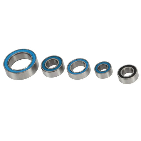 Traxxas 1 18 RC Bearing Kit Stainless Steel Ball Bearings For Small Crawlers Upgrade Parts With Non Double Rubber Seal Durable And Smooth Performance For 1 18 Scale RC Cars, five bearings