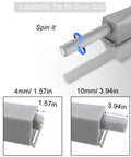 Push To Open Door Latch 4 Pack Heavy Duty Cabinet Drawer Magnet Release Set adjustable tip for door gap