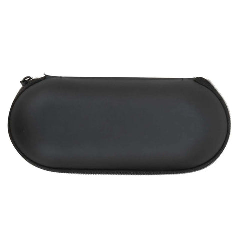 Black carrying case for pro grade manual wire stripper and longitudinal cutter with replaceable blades, rugged build.