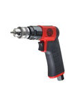 Air Power Drill With 1 Quarter Inch Keyed Chuck, Pistol Handle Grip, 0.31 HP And 230 W Motor, 3300 RPM, Heavy Duty Hand Drill
