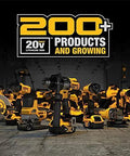 DEWALT 35-piece screwdriver and impact driver bit set, FlexTorq, yellow and black with DEWALT tools.