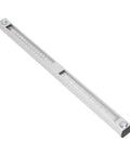 Water And Oil Tank Liquid Level Gauge With Thermometer Transparent Self Sealing Level Meter For Water Glycol And Mineral Oils Easy Install With Wide Compatibility 0.1 To 0.15 MPa, angled view