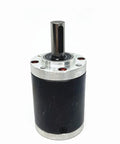 Kickass 42mm Planetary Reducer Gearbox With Low Noise Dc Worm Motor Upgrade High Transmission Efficiency Smooth Ride For Diy Projects Rc Cars And Hobby Mods, close-up view showing shaft and mount.