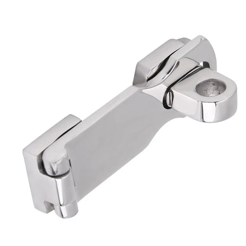 Tough As Nails 316 Stainless Steel Boat Locker Clamp Marine Hardware For Secure Hatch Hold Down And Quick Rattle Stop Latch 75 mm Size close-up view