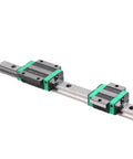 Top Notch Heavy Duty Linear Guide Slide Block Set Blue For Precision Machinery Smooth Glide Rails 15 20 25 30 CA SA Two Column Rolling Bearings Built To Last Track System, blue slide blocks on rail