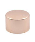 38 Mm Cnc Aluminum Volume Knob Feels Smooth As Butter To Turn For Hifi Amp Dac And Turntables in gold finish, top view.