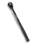 Extra Long 15 Inch 1/2 Inch Drive Ratchet With 90-Tooth Gear, Dust Proof Teardrop Enclosed Head, Reversible Handle