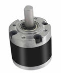 36mm Planetary Gearbox For 555 545 3650 DC Motors High Precision Metal Gears view showing output shaft and gear housing.