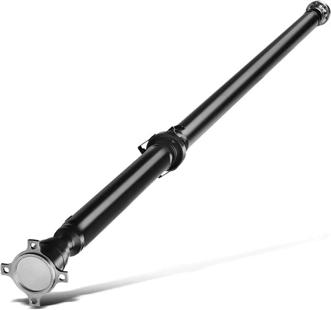 Beefed Up Rear Driveshaft Assembly for Ford Explorer 2011 2018 and Police Interceptor Sedan 2013 2018 with Automatic Transmission, Easy Bolt In Prop Shaft Upgrade for AWD and 4WD, black steel
