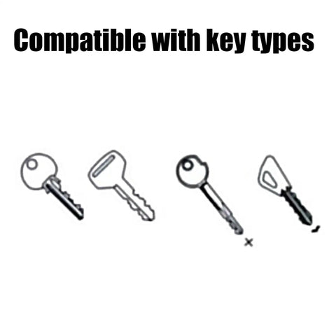 Compatible key types for Heavy Duty Key Duplicator Cutting Machine For 110V Metal Keys Pro Grade Copying And Cloning