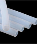 Close-up of PTFE Teflon tube for fluoropolymer tubing that goes heavy duty, built to last, and delivers rock solid durability
