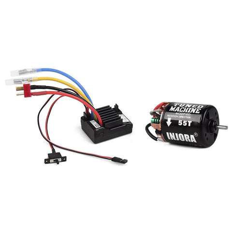 540 Brushed Motor 35T Waterproof For 1 By 10 RC Crawler Cars Fits Axial SCX10 Pro SCX10 AXI03007 90046 TRX4 D90 Monster Truck