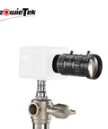 Low Distortion 5 To 50mm C Mount Zoom Lens For Raspberry Pi HQ Camera IMX477 And ZowieCAM POV CS Mount on a tripod