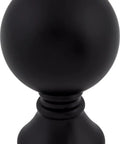 Serene 1 Inch Round Cabinet Knob In Honey Bronze, Durable Metal Hardware With Smooth Finish, side view highlighting round shape