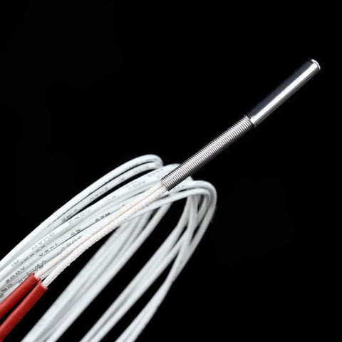 Pro Grade High Temperature 500C Thermistor Sensor Cartridge For 3D Printers T-D500 M3x15mm with 1 meter cable