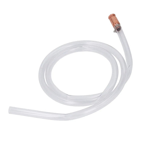 Hand Siphon Pump For Gas Water And Fuel Transfer With Siphon Hose For Car Boat Aquarium Bathtub And Fish Tank Use PVC Vibration Siphon Design For Quick Mess Free Filling, 1.8m hose