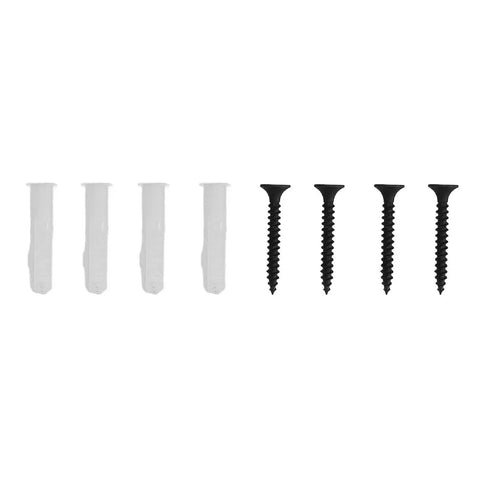 Screws and wall anchors for Wall Mount Pressure Washer Rack With One Quarter Inch Quick Connect, Carbon Steel Space Saving Organizer