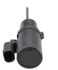 URO Parts 30742306 brake booster sensor, black plastic body with side electrical connector (front view)