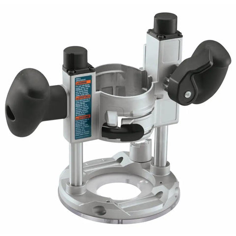 Plunge Base For PR20EVS And PR10E Colt Palm Router Motors With Smooth Plunge Action, lock release lever, adjustable depth stop turret