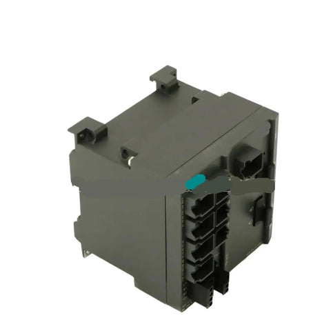 Rugged Managed PLC Module With Conformal Coating For Harsh Industrial Environments, Networked Automation Controller Built To Withstand Moisture Dust And Chemicals, compact gray module