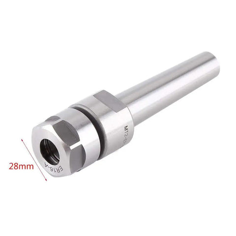 Beefy Carbon Steel Collet Holder For Lathe And Milling Machine MT2 Collet Chuck with 28mm nut, precision ground finish