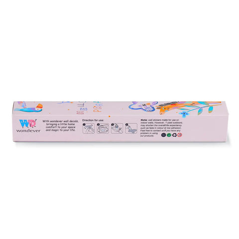 Packaging box for Green Grass Wall Corner Stickers With Flowers And Butterflies, Baseboard Skirting Line Wall Decals