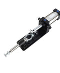 High Precision Pneumatic Toggle Clamp For Welding And Mechanical Work Easy Operation Air Clamp in Carbon Steel, side view