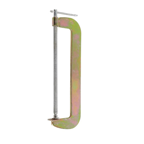 Heavy Duty C Clamp G Clamp For Woodworking And Welding Projects Built Tough Hand Grip Holder Carpenter Tool 12 Inch Steel Screw Clamp For metal clamping